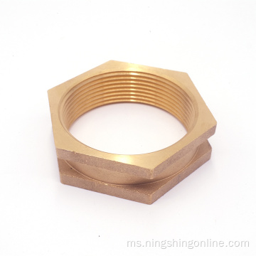 Nuts Hexagonal Customized Brass